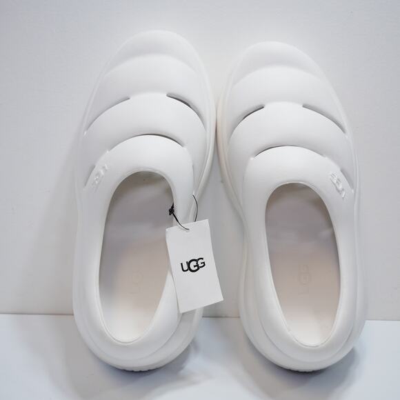 NEW UGG SPORT YEAH CLOG SLIP ON BRIGHT WHITE 1132890 MSRP $70 WOMANS SIZE - 9 - Picture 5 of 9